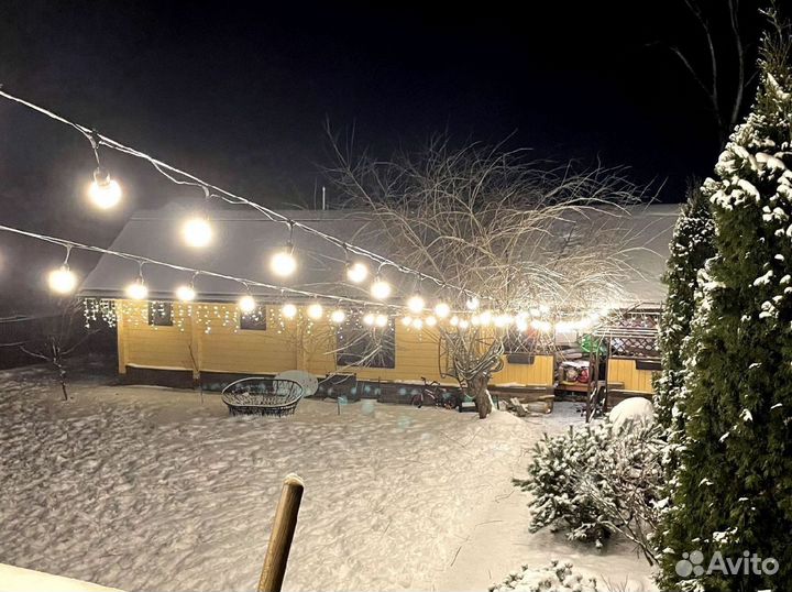 Новогоднее украшение домов