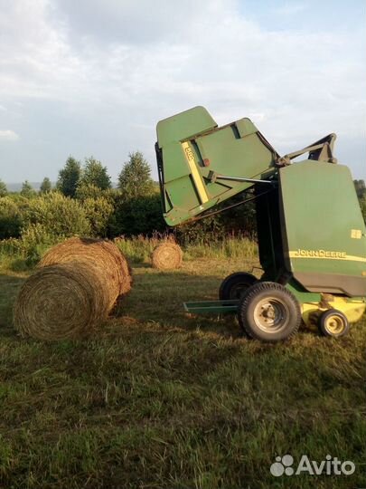 Сено в рулонах