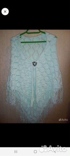 Пончо женское