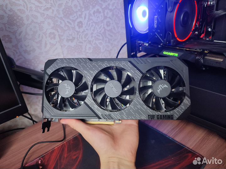 Видеокарта Asus GTX 1660 super 6gb TUF Gaming