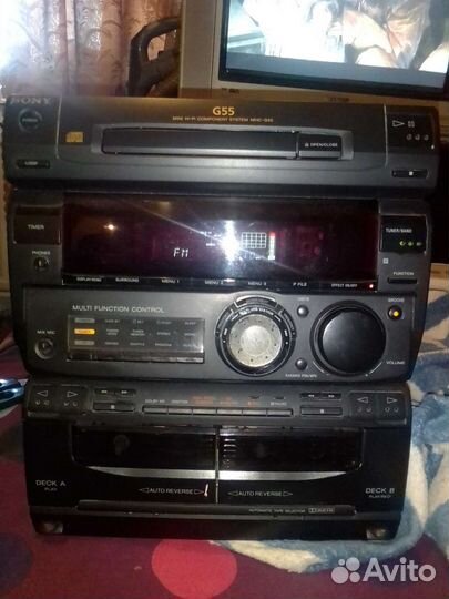 Музыкальный центр sony