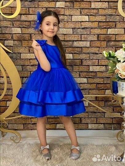 Пышное платье для девочки 116