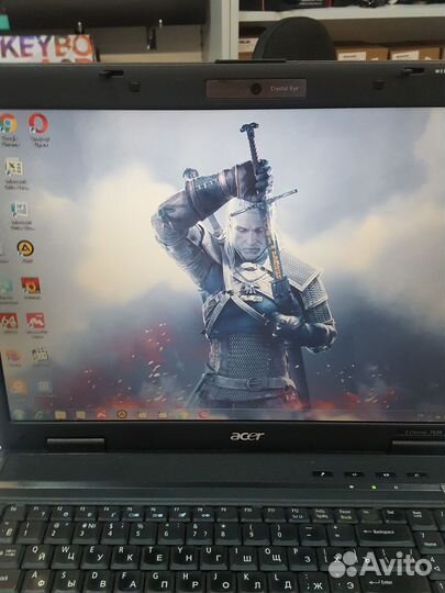 Отличный ноутбук для работы Acer Extenza 7630g