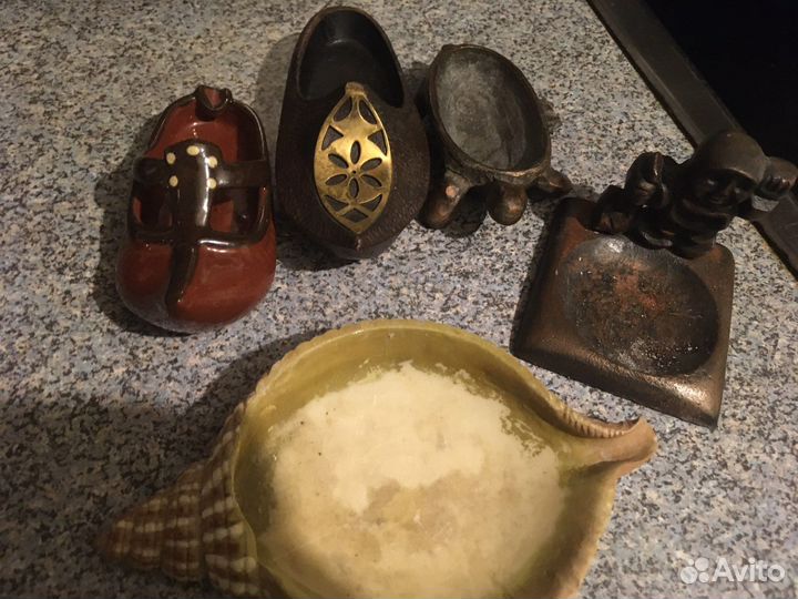 Пепельница бронза СССР