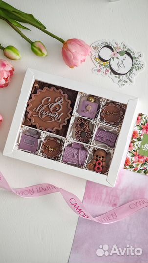 Шоколадные наборы на 8 марта