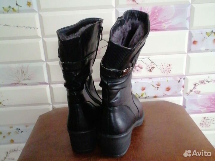 Сапоги женские зимние 39 размер, новые, маломерят