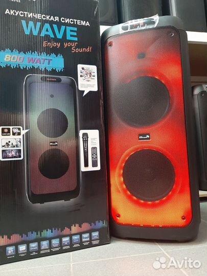 Акустические системы, колонки в ассортименте