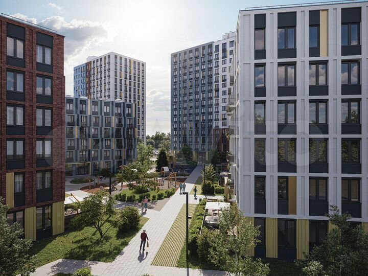 2-к. квартира, 52,8 м², 1/15 эт.