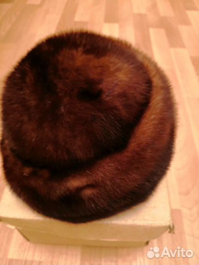 Шапка норковая женская