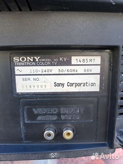 Телевизор sony