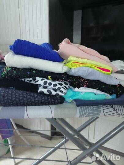 Вещи пакетом для девочки 140(13шт)
