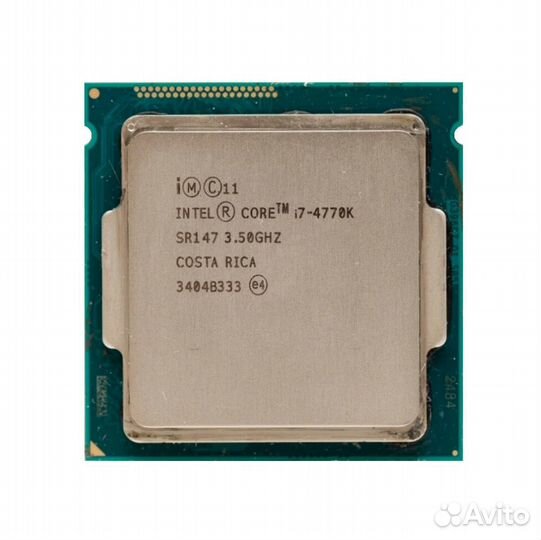 Б/у процессор сокет 1150 Intel Core i7-4770к