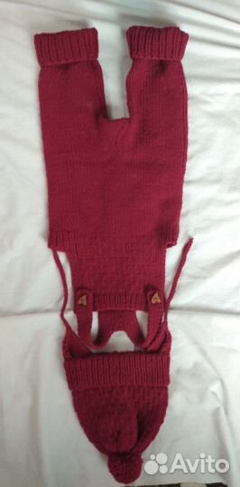 Вязаный костюм детский