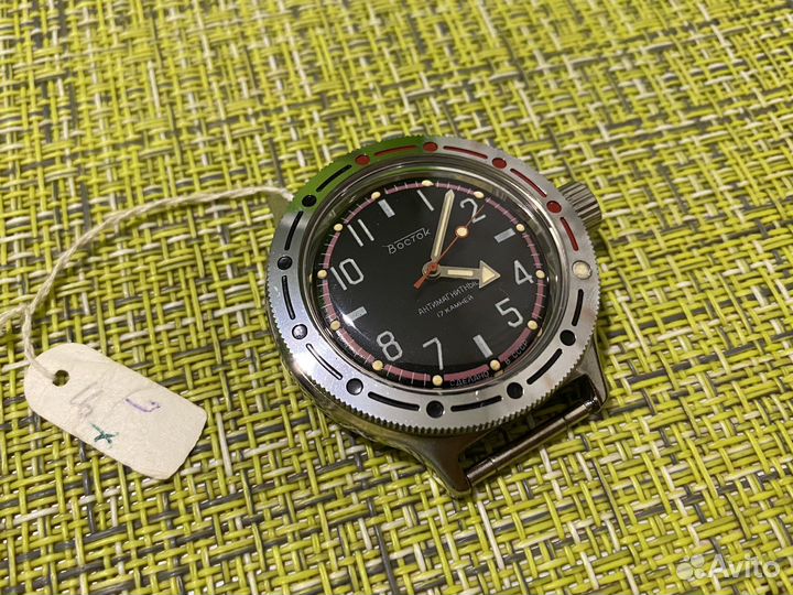 СССР Часы Восток Амфибия 2409А Новые NOS