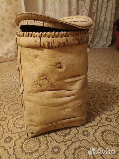 Короб-туесок из Бересты двойной