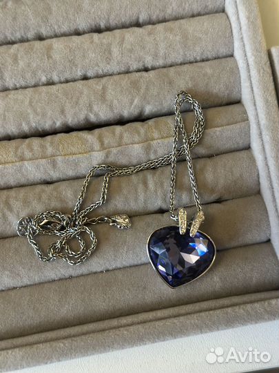 Swarovski кулон сердце оригинал