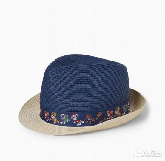 Шляпа панамка на мальчика ог 56 57 58