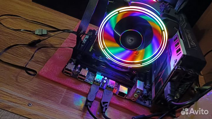 Комплект Материнская плата оперативка и процессор