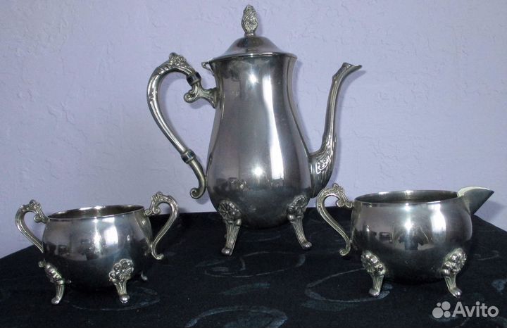 Набор Кофейный: чайник кофейник,молочник сахарница
