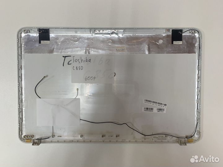 Крышка матрицы ноутбука toshiba c850