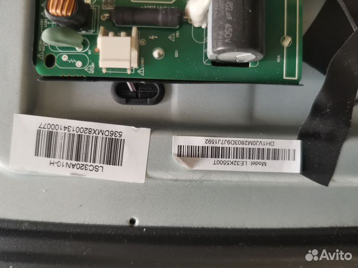 Запчасти haier le32k5500t