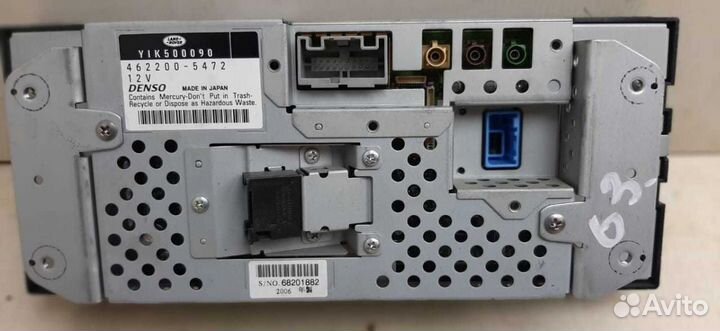 Магнитола Land Rover Range Rover III (2002—2005)