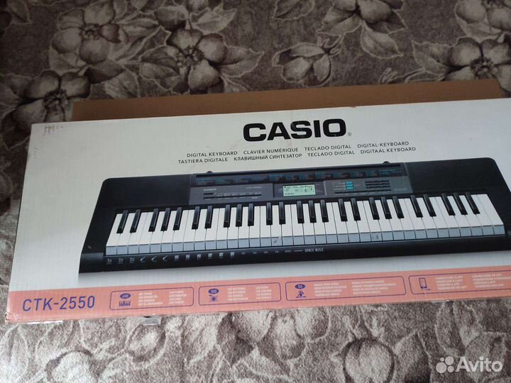 Синтезатор Синтезатор casio CTK-2550