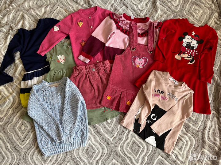 Пакет вещей на девочку 104