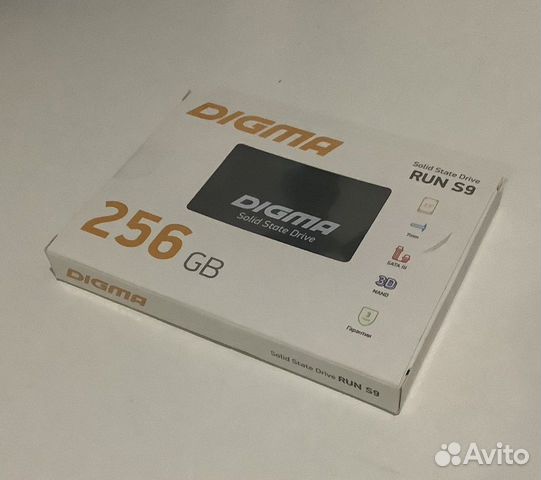 Жесткий диск Digma SSD Run S9 256 GB