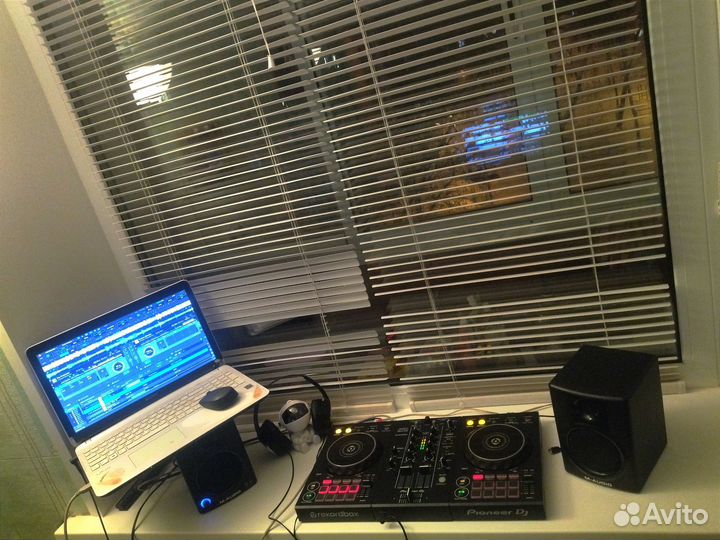 Dj контроллер Pioneer DDJ 400 с акустикой в аренду