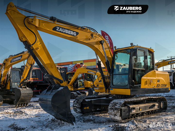 Гусеничный экскаватор Zauberg EX-135W, 2024