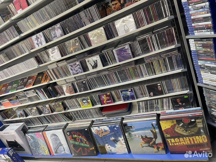 Музыка на CD и виниле
