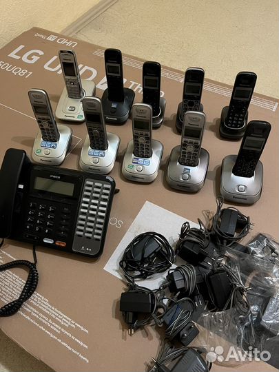 Стационарный телефон panasonic