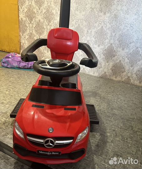 Машинка каталка mercedes