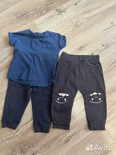 Детские вещи пакетом на мальчика 80 86