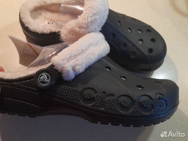 Crocs р.40 утепленные М8w10