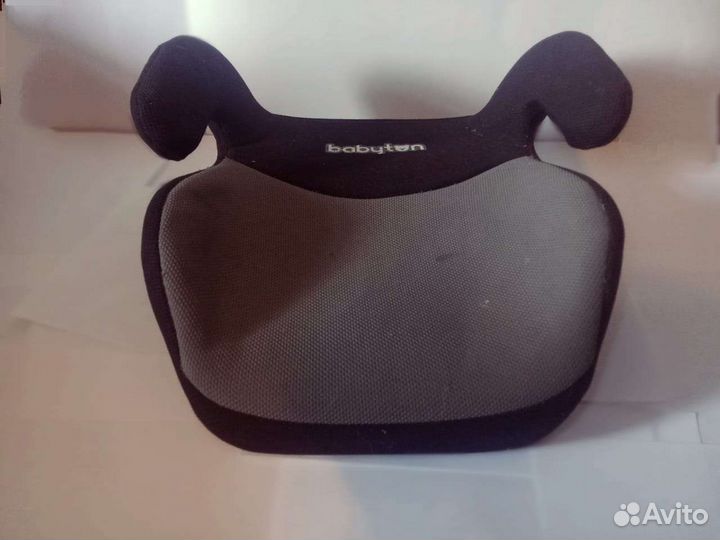 Автосидение-бустер Babyton серое
