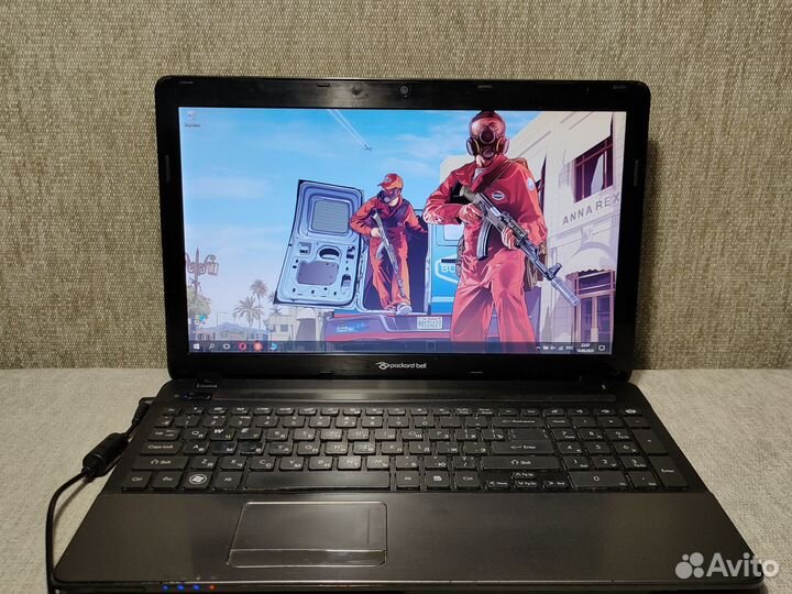 Игровой ноутбук PackardBell A83520/8gb/2видеокарты