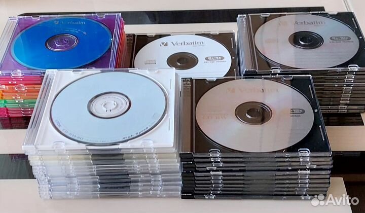 Перезаписываемые CD-RW 700mb TDK, Verbatim