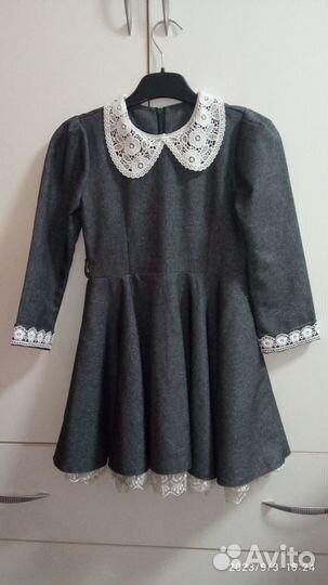 Школьная форма серая для девочки 32 размер