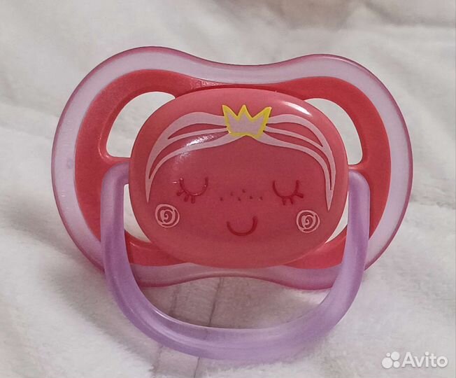 Соска пустышка avent 6-18 курносик цена за всё