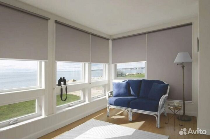 Рулонные шторы блэкаут на окно