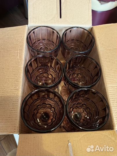 Бокалы из цветного стекла