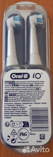 Насадки для oral b io 6шт. Новые Оригинал
