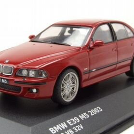 Модель BMW M5 (E39) 2003 red/красный 1:43 Solido
