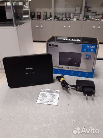 Беспроводной маршрутизатор D-link DIR-815/S AC1200
