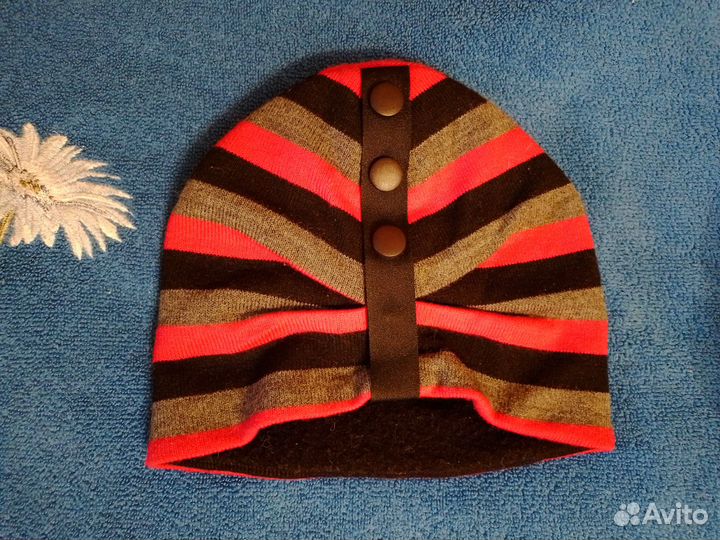 Шапка и шарф для девочки 7-13 лет (54 см)