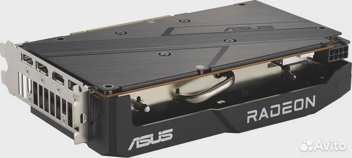 Видеокарта RX7600 asus dual V2