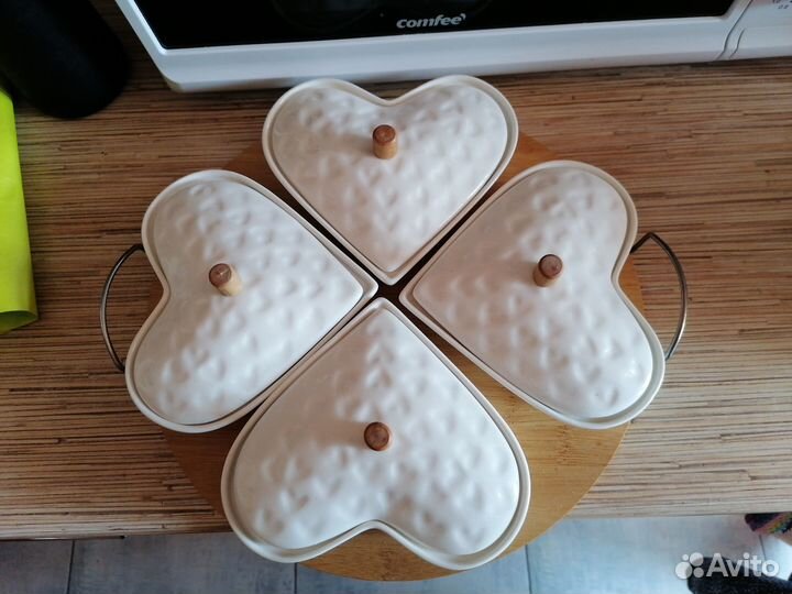 Менажница фарфор