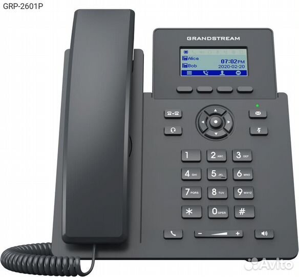 GRP-2601P, IP-телефон grandstream GRP-2601P SIP чё